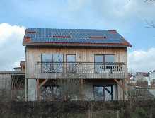 Haus mit PV-Anlage